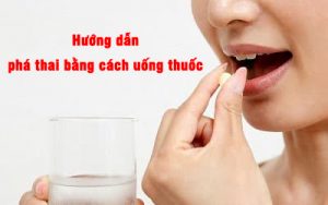 Phá thai bằng cách uống thuốc