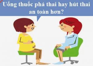 Nên phá thai bằng thuốc hay hút thai