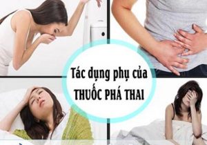 Tac dung phu cua thuoc pha thai