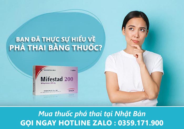Bạn đã thực sự hiểu về phá thai bằng thuốc?