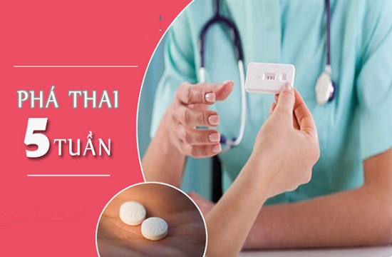 Có thai 5 tuần uống thuốc phá thai được không
